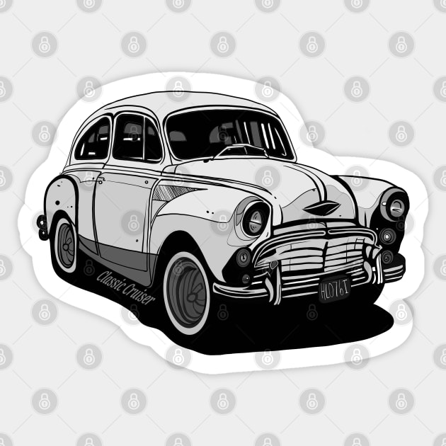 Old School Ride Sticker by jen28